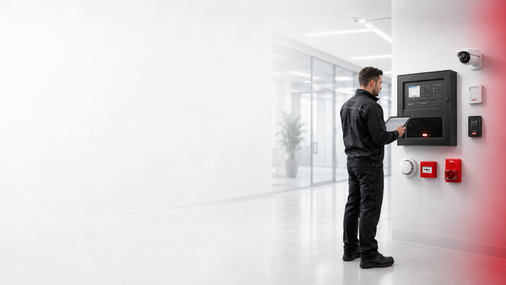 Fire and security maintenance for property managers and facilities management