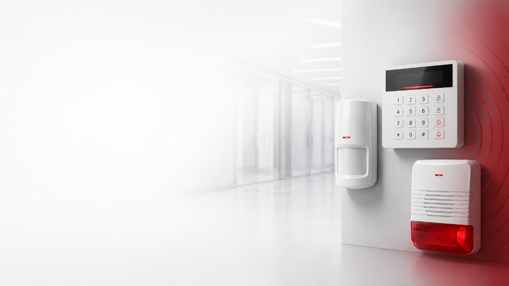Commercial intruder alarm systems — installed, maintained and monitored.
