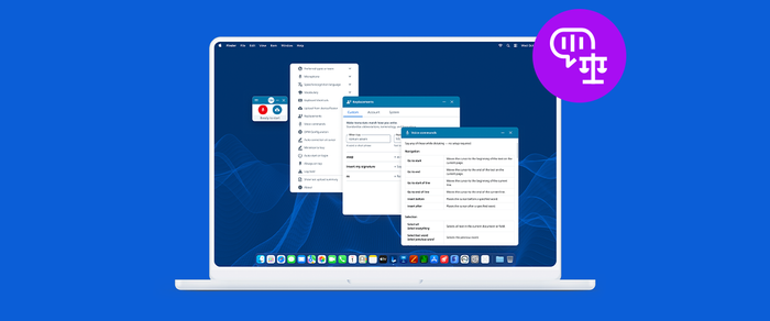 Philips SpeechLive Legal Direct — professional dictating at a laptop