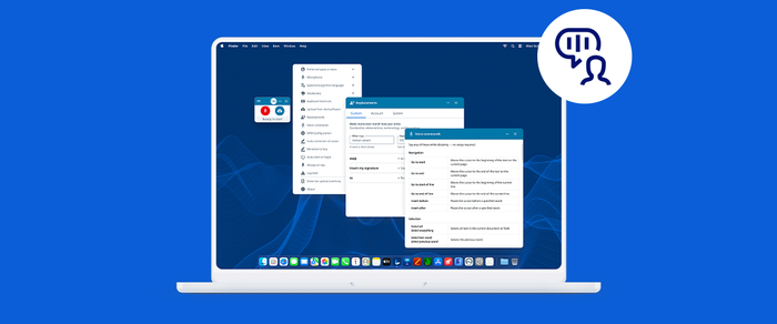 Philips SpeechLive Professional Direct — professional dictating at a laptop
