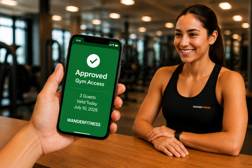 Step 05: Show Pass & Enjoy Your Workout