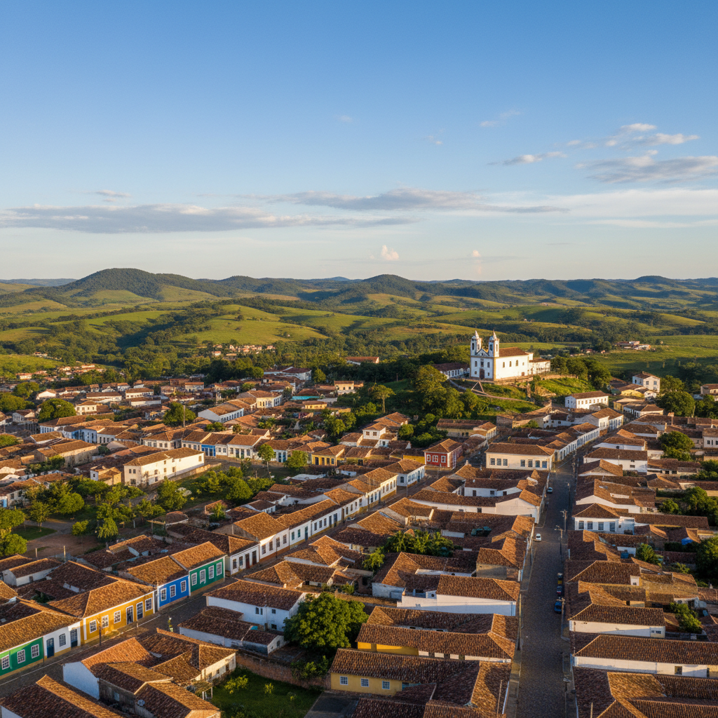 São Tiago-MG panorâmica