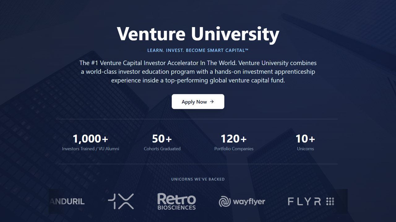 VU Landing Page Template template preview