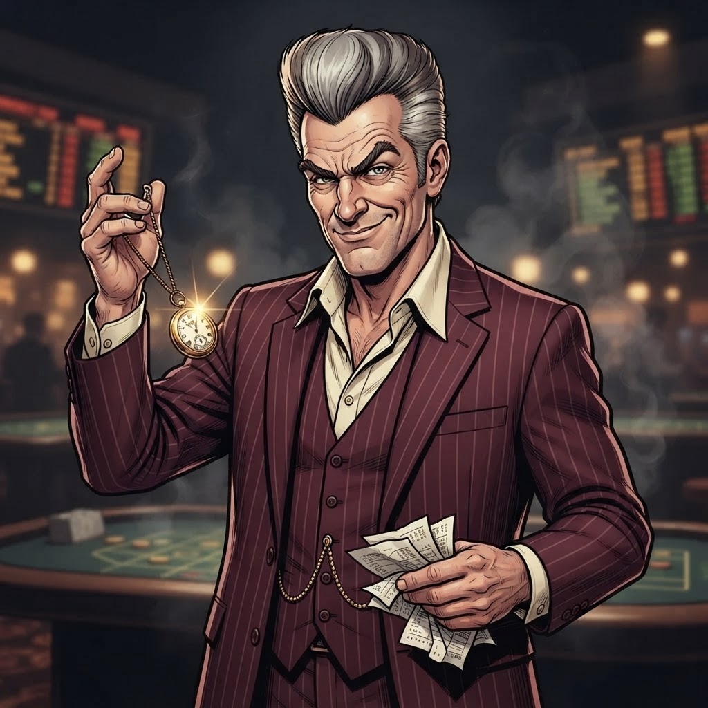 Vinnie the Pendulum, the syndicate’s swing-pick specialist