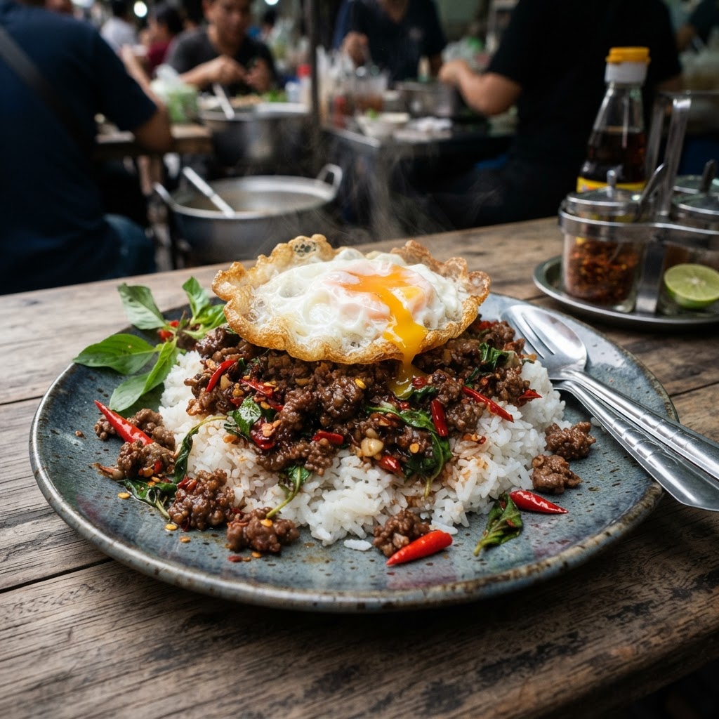 Pad Kra Pao Nuea (Thai Holy Basil Beef)