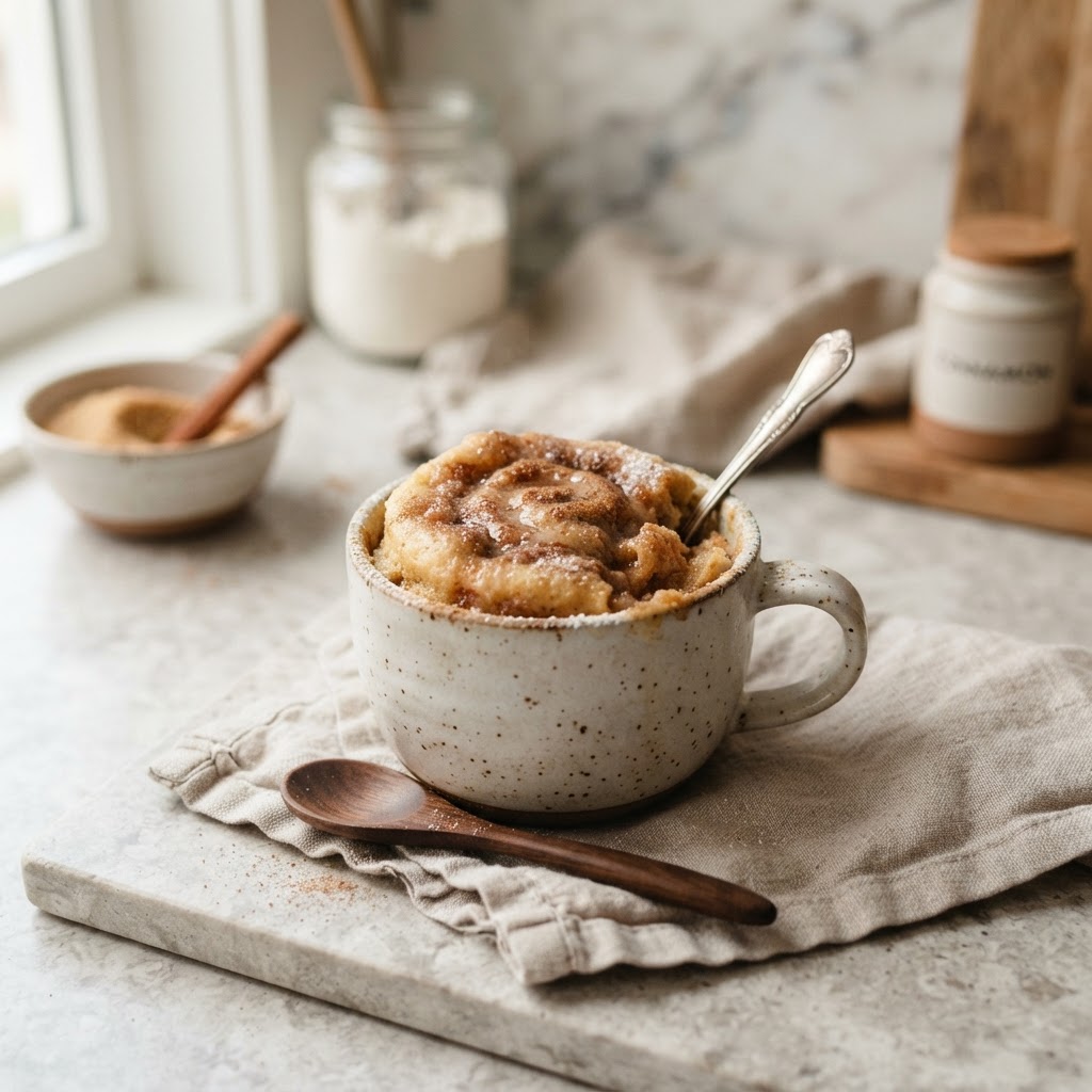 Brown Sugar Cinnamon Mug Cake