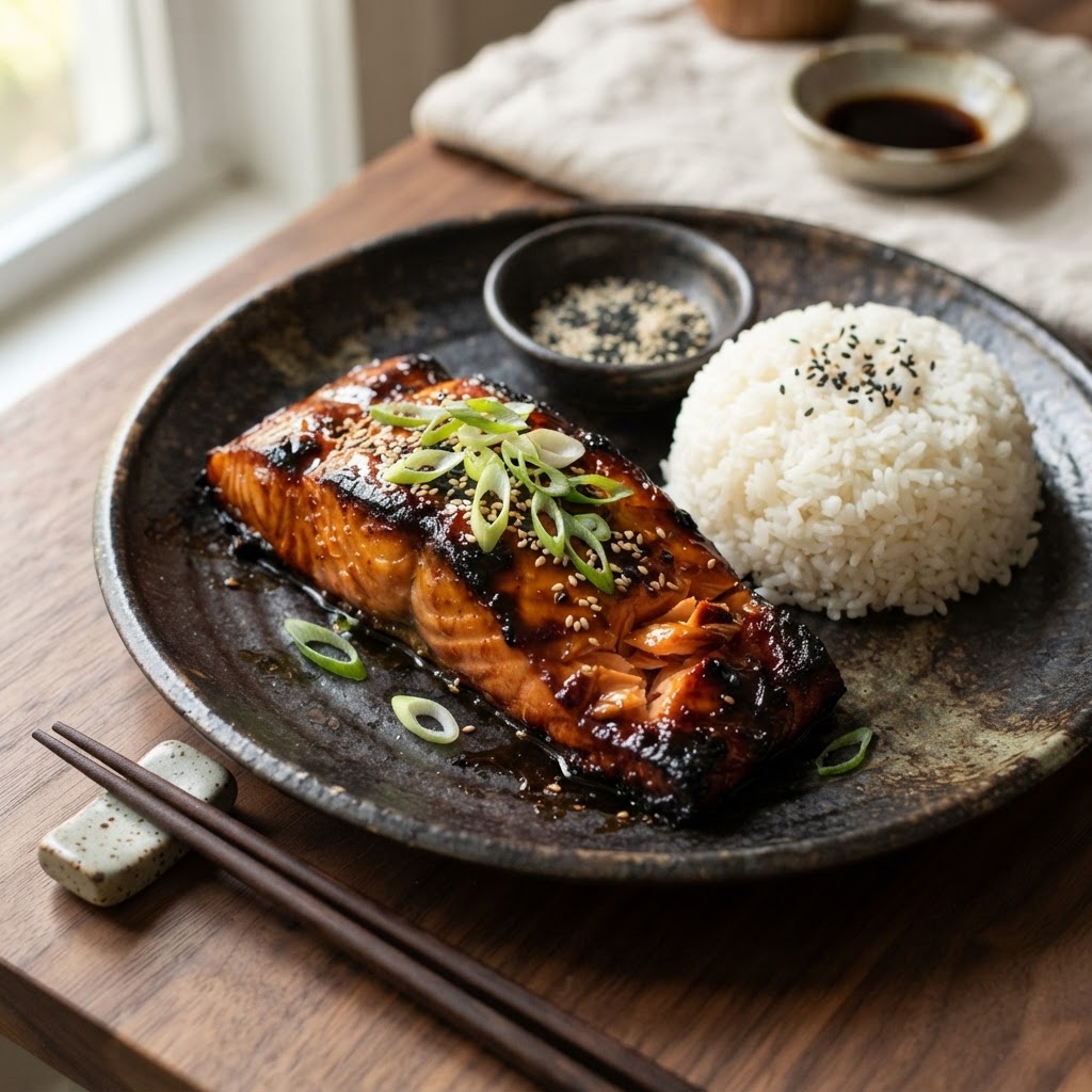 Miso-Glazed Salmon