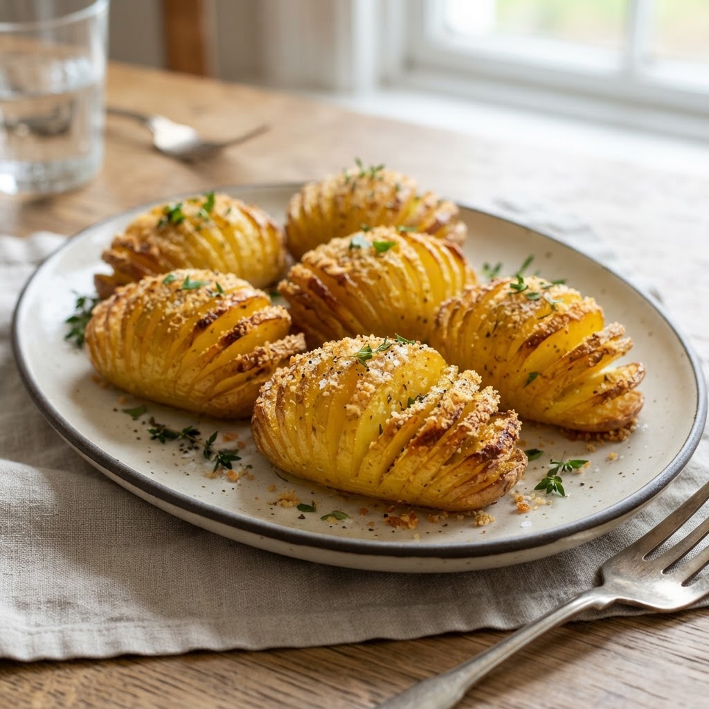 Hasselback Potatoes