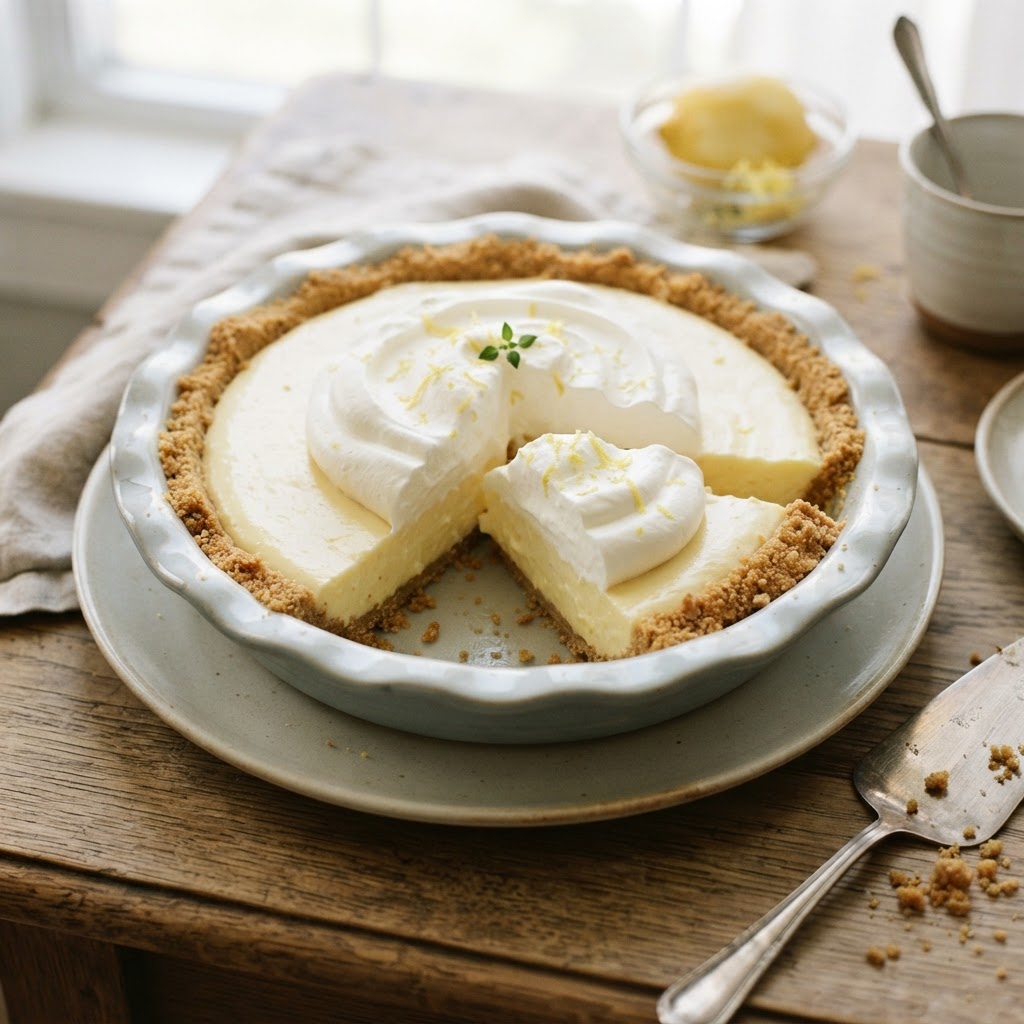No-Bake Lemon Icebox Pie