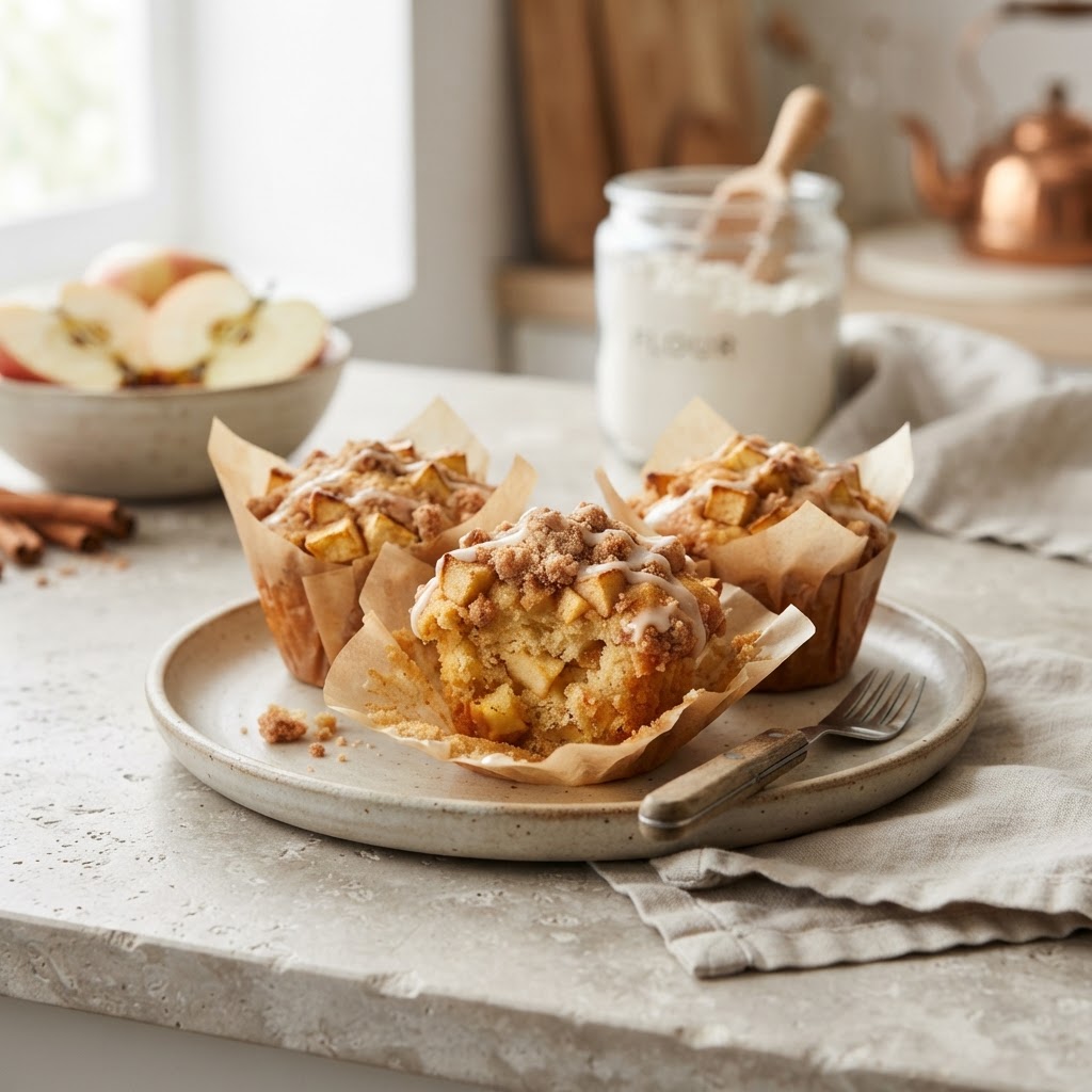 Apple-Cinnamon Muffins