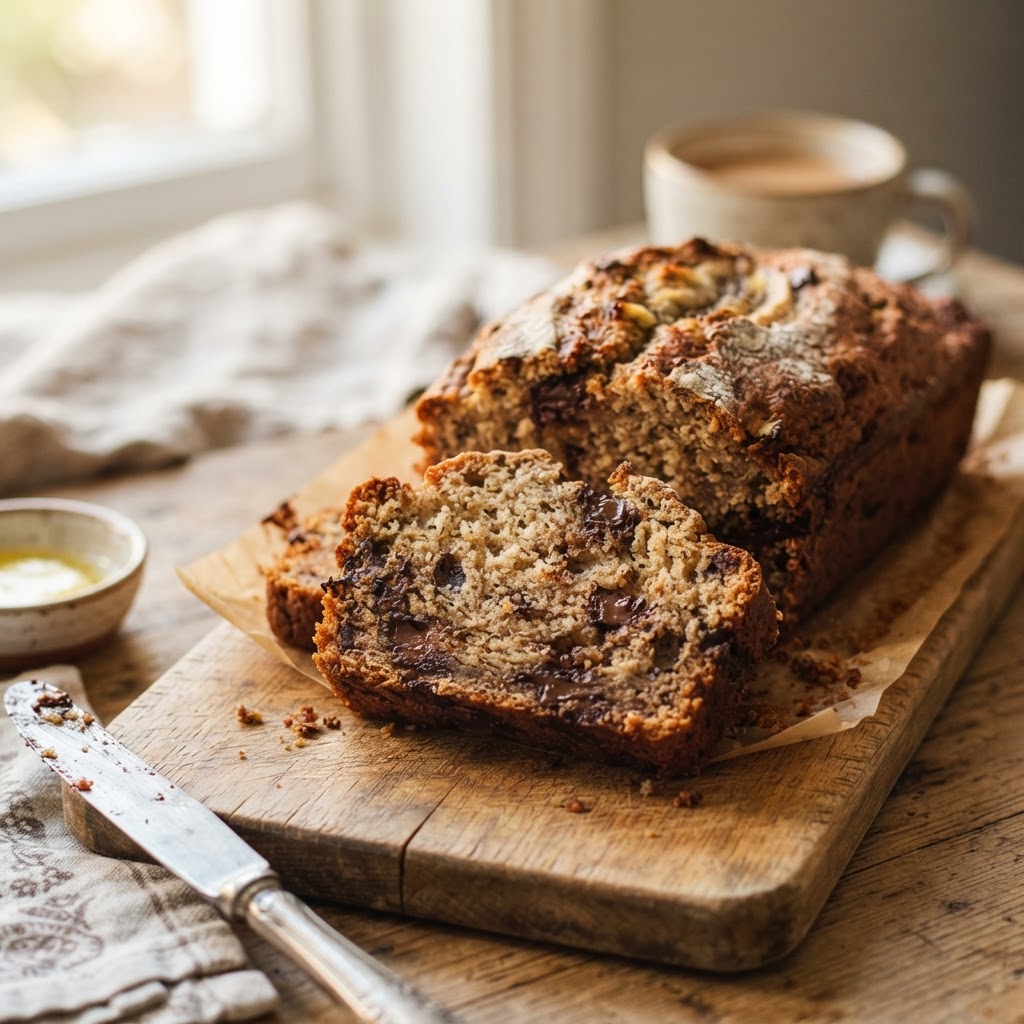 Brown Butter Chocolate Chip Banana Bread