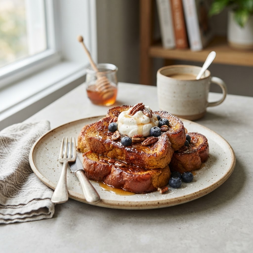Pumpkin Spice French Toast