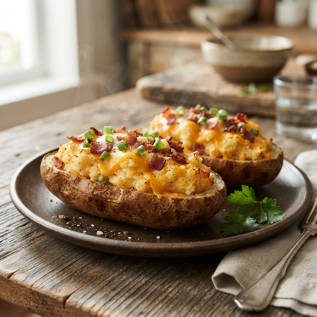 Classic Twice-Baked Potatoes