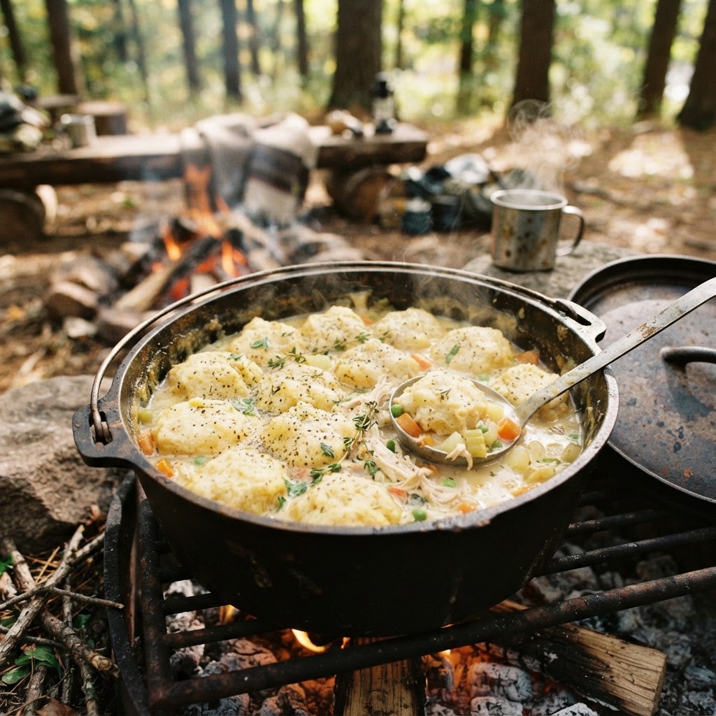 Dutch-Oven Chicken & Dumplings