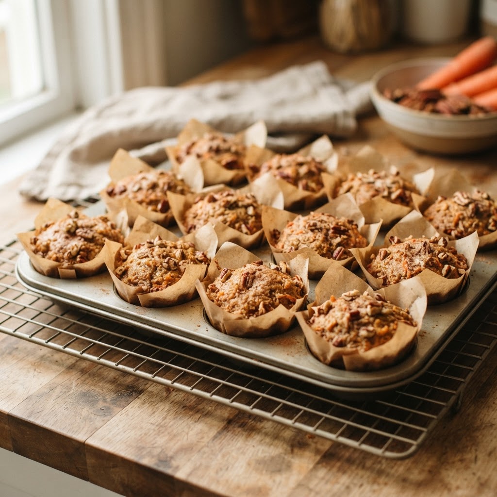 Carrot Cake Muffins