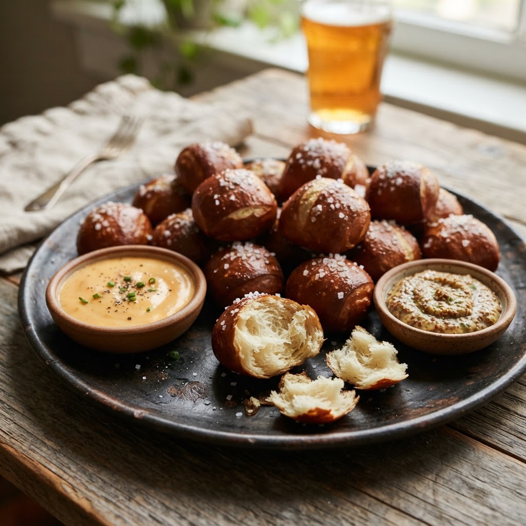 Air Fryer Pretzel Bites