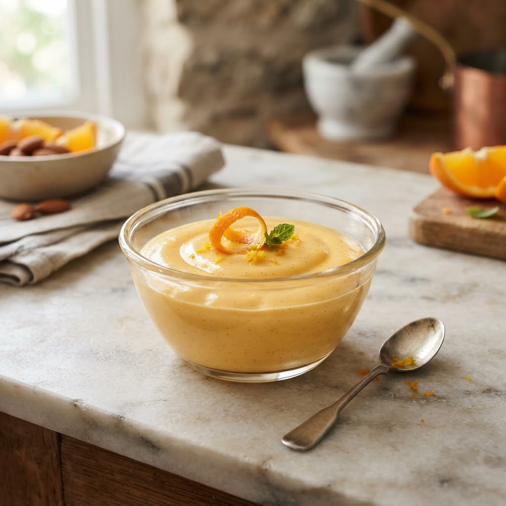 Creamy Orange-Vanilla Pudding