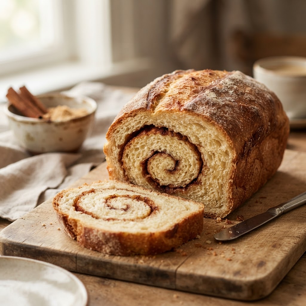 Classic Cinnamon Swirl Bread