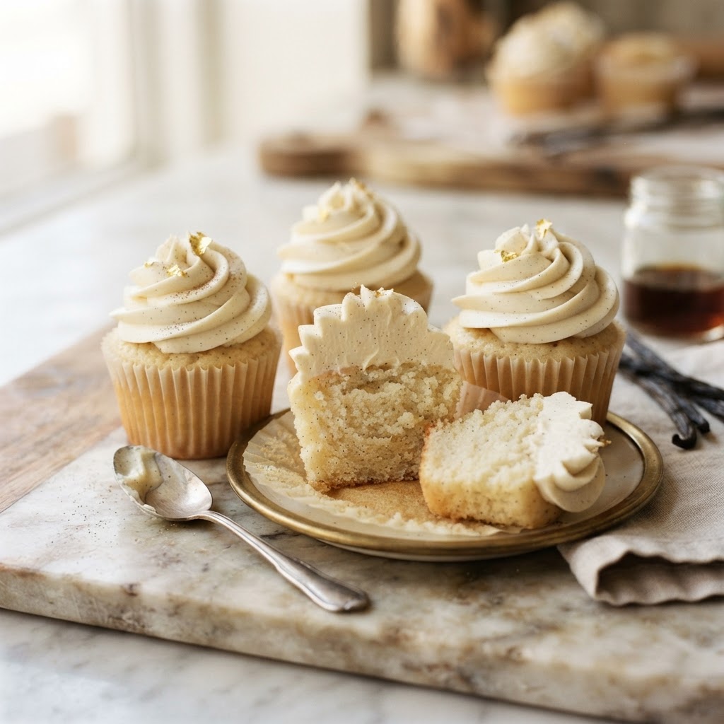 Vanilla Bean Bakery Cupcakes