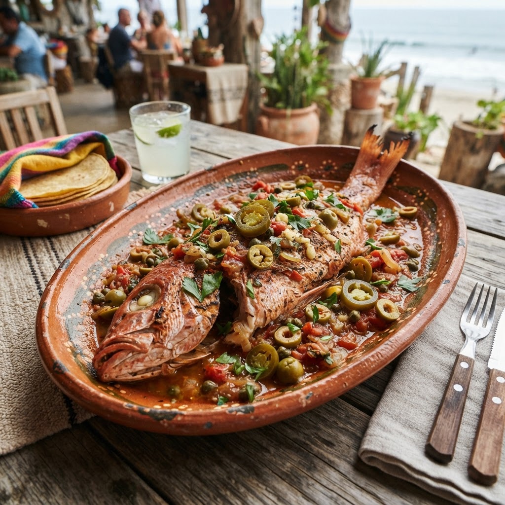 Huachinango a la Veracruzana