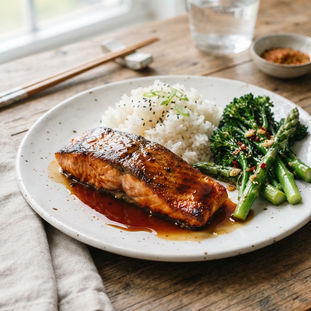 Japanese-Style Teriyaki Salmon