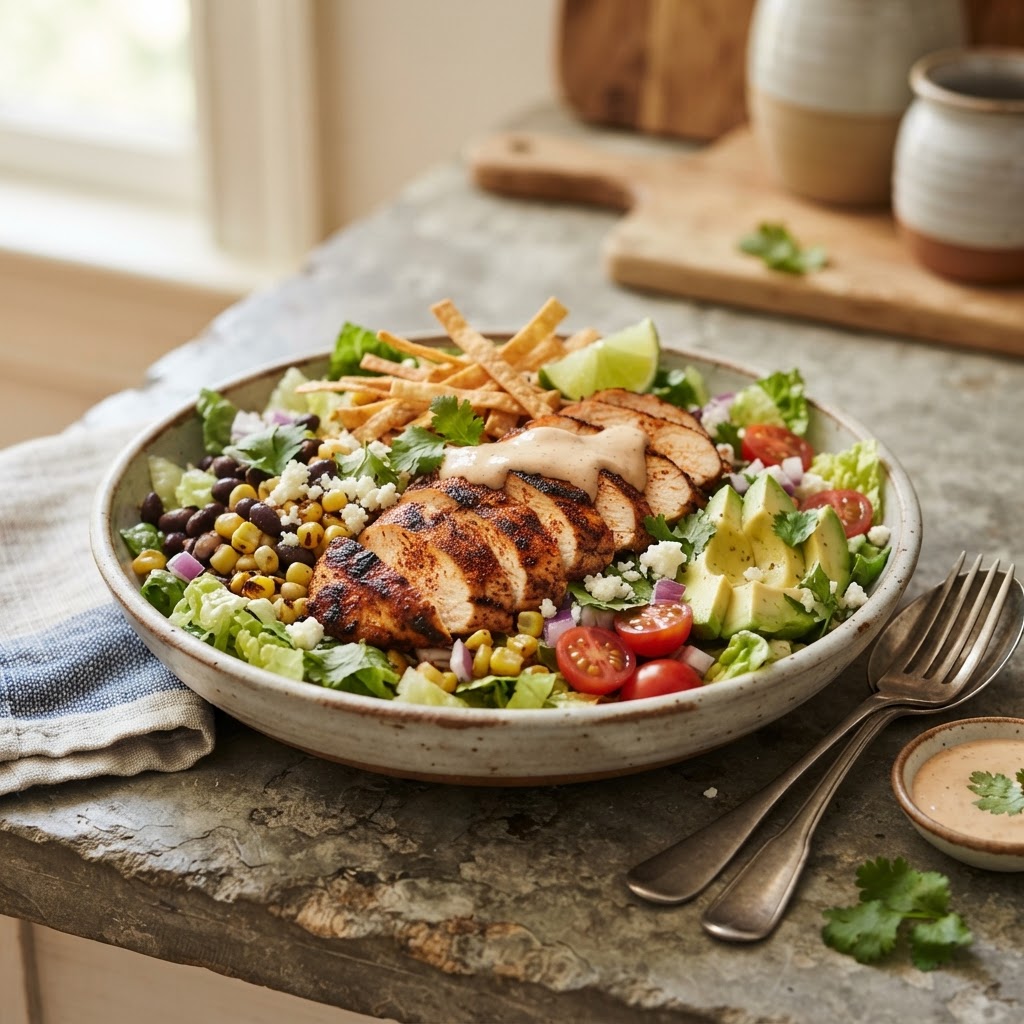 Southwest Chicken Taco Salad