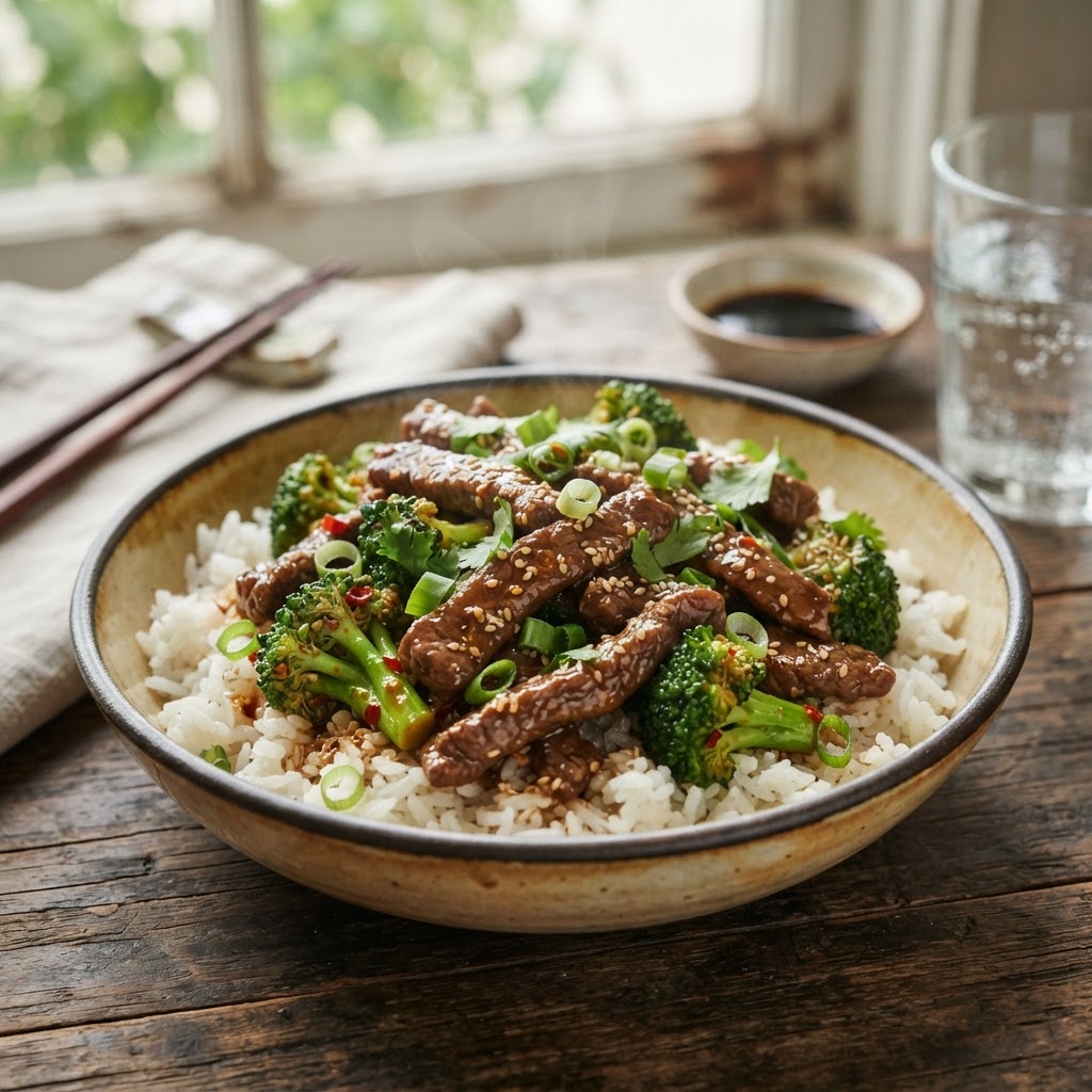 Beef & Broccoli Stir-Fry