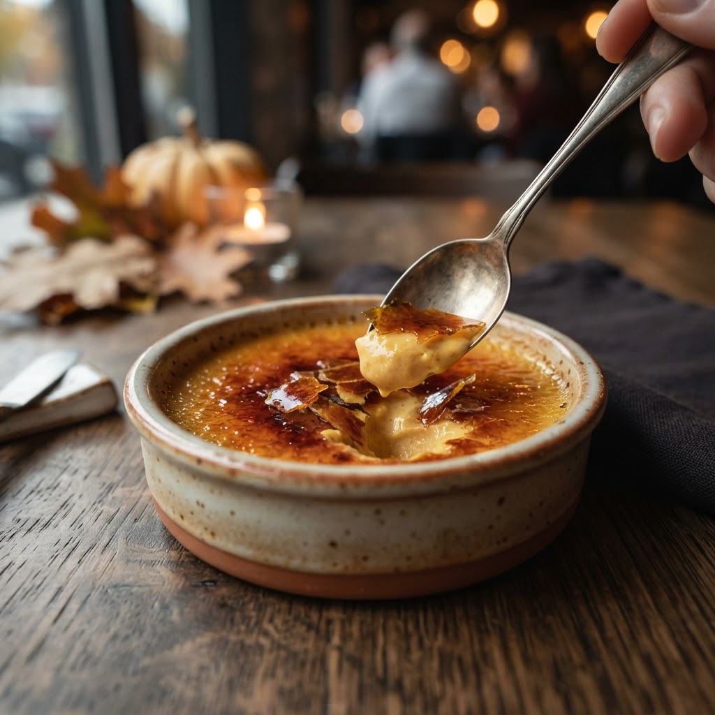 Pumpkin Crème Brûlée