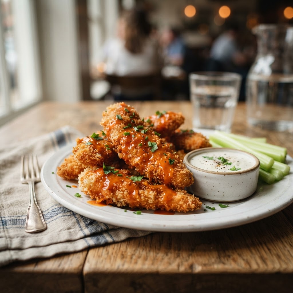 Air Fryer Buffalo Chicken Tenders