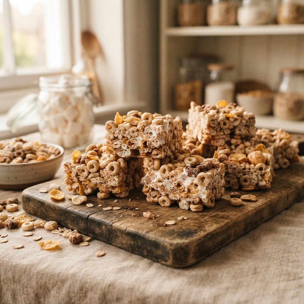 Any-Cereal Homemade Cereal Bars