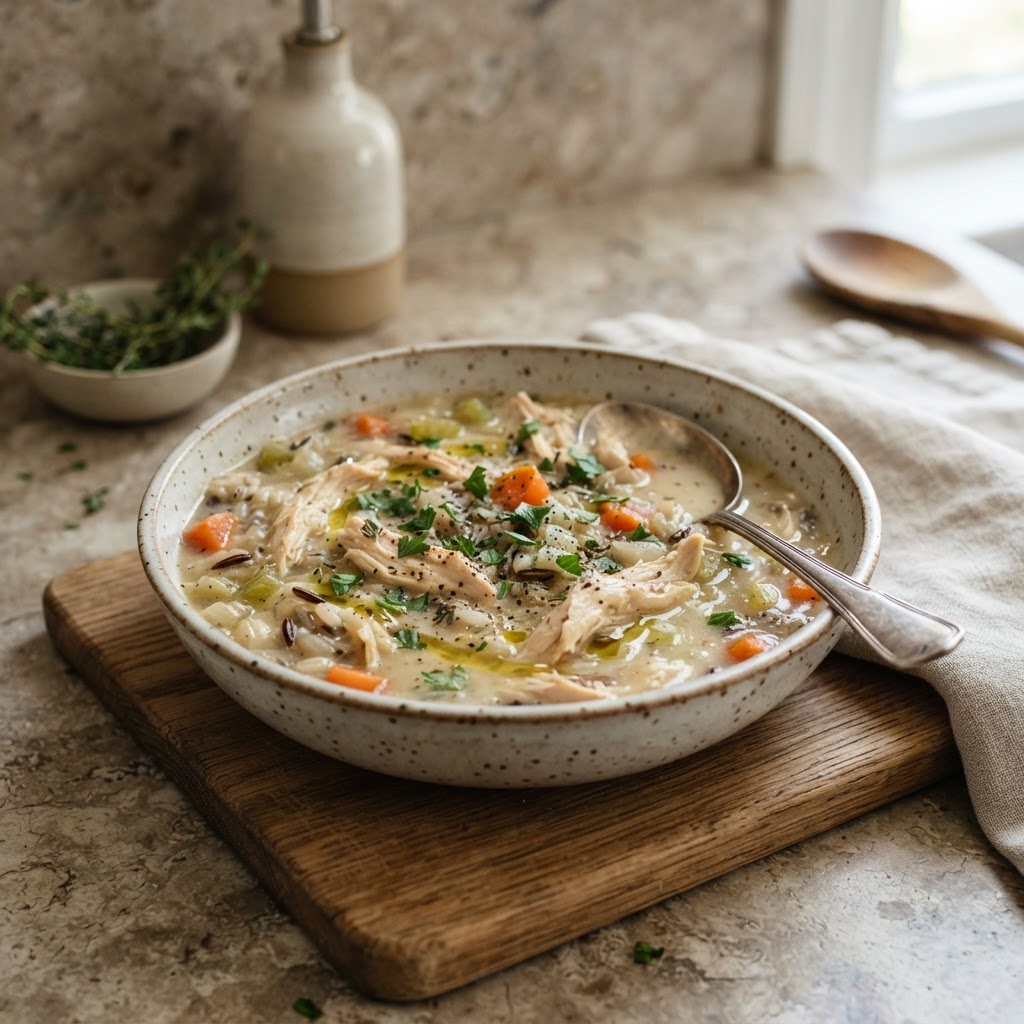 Creamy Chicken & Wild Rice Soup