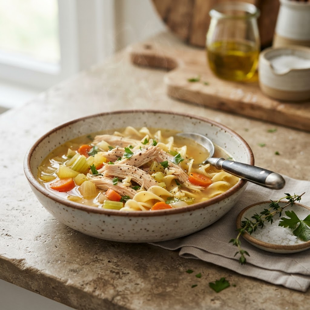 Classic Chicken Noodle Soup