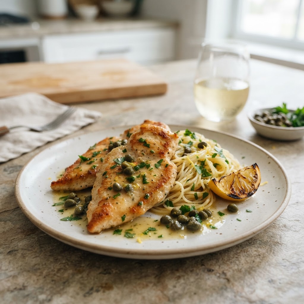 Chicken Piccata with Capers