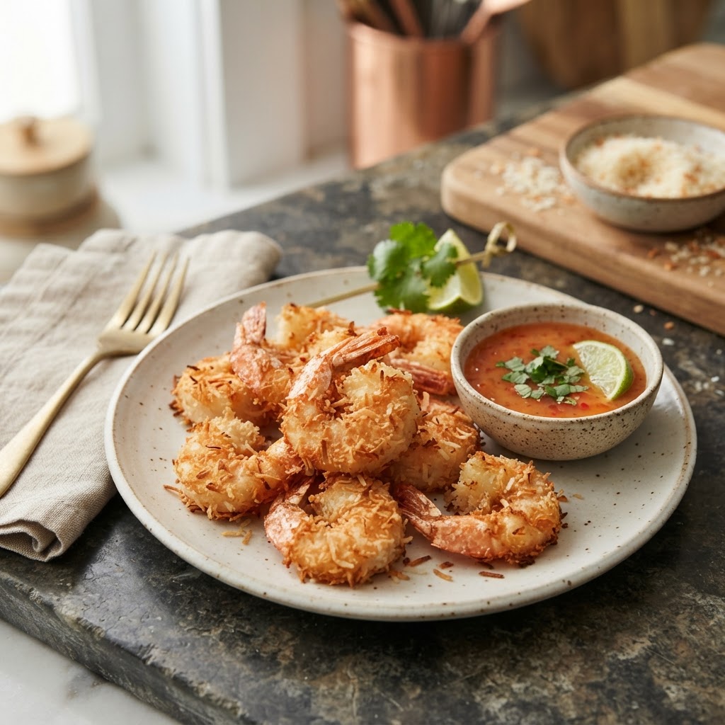 Air Fryer Coconut Shrimp