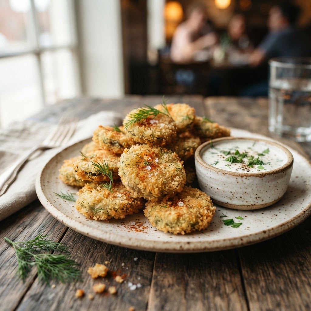 Air Fryer Fried Pickles
