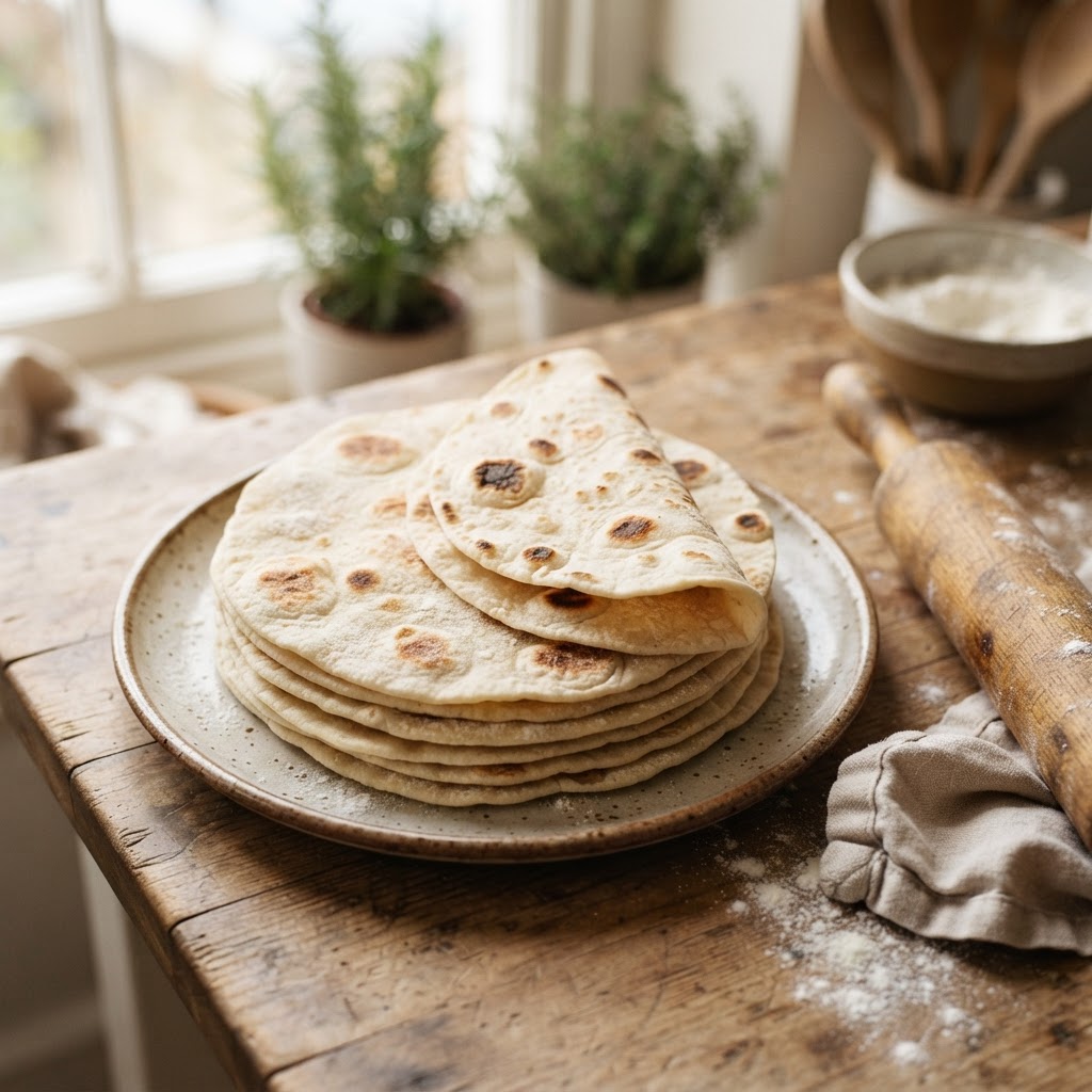 Homemade Flour Tortillas