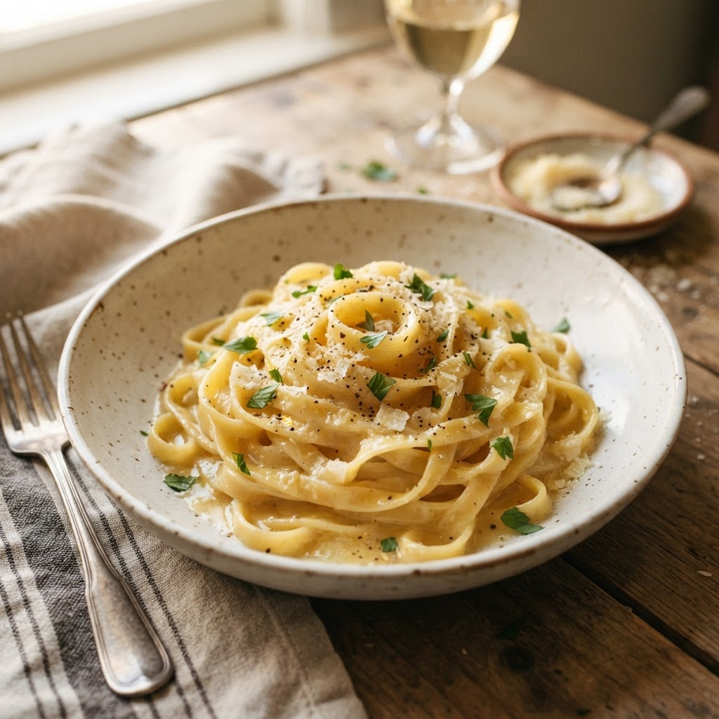 Classic Parmesan Alfredo Sauce