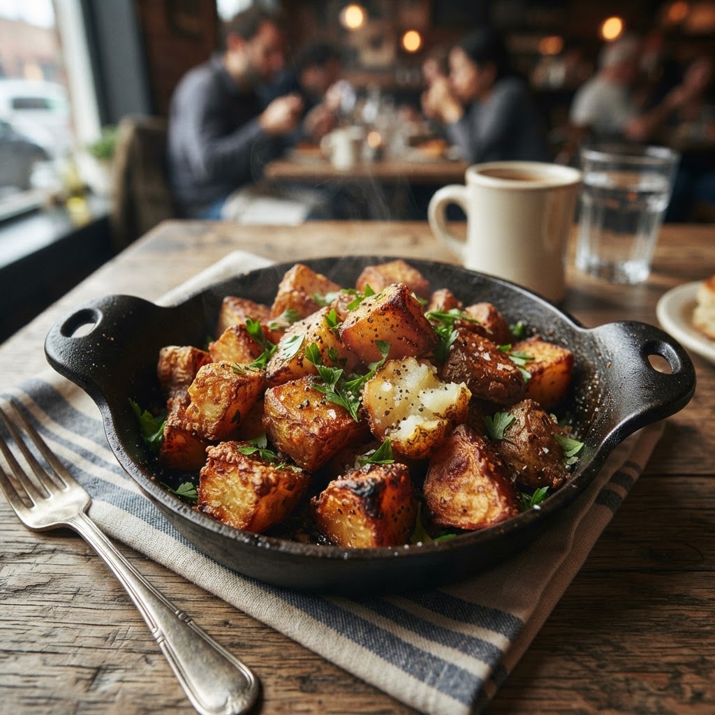 Extra-Crispy Rough-Edge Home Fries