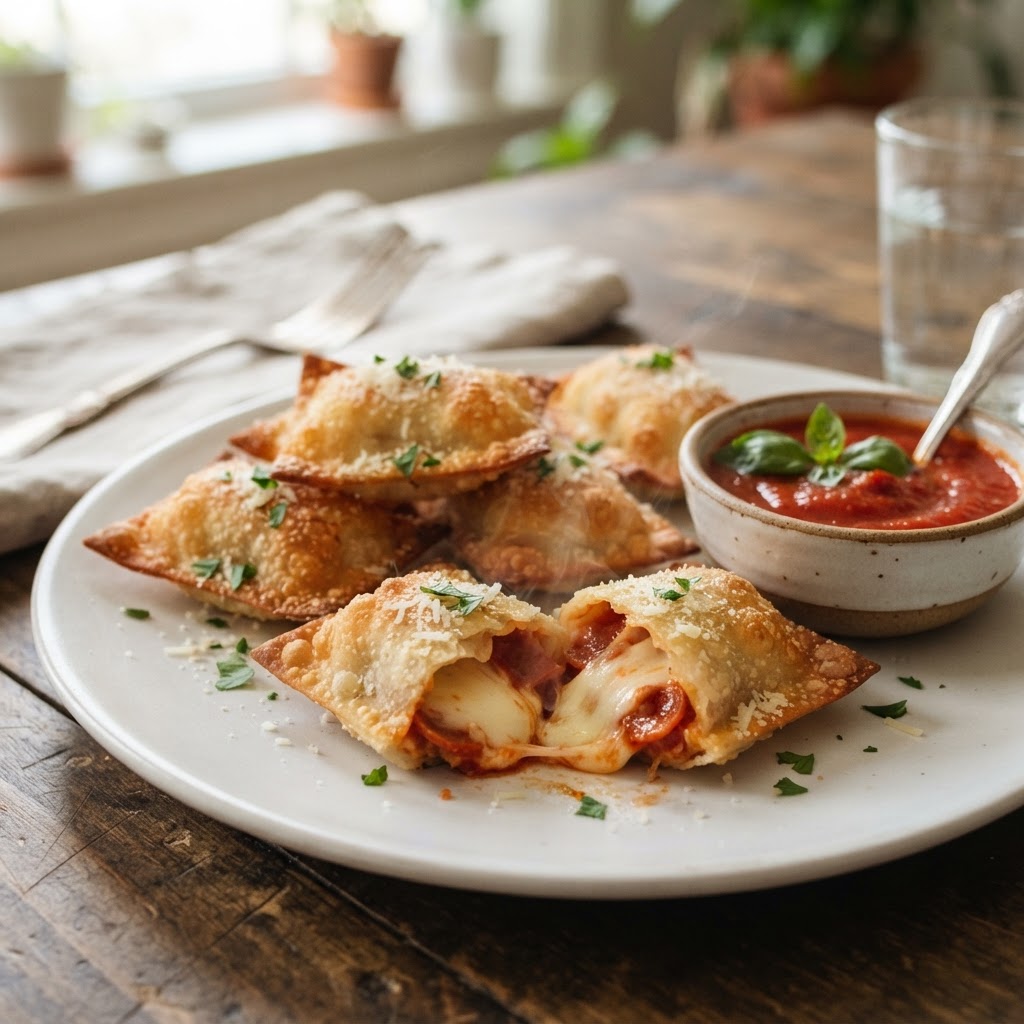 Air Fryer Homemade Pizza Rolls