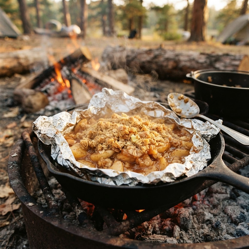 Campfire Apple Crisp Foil Packs
