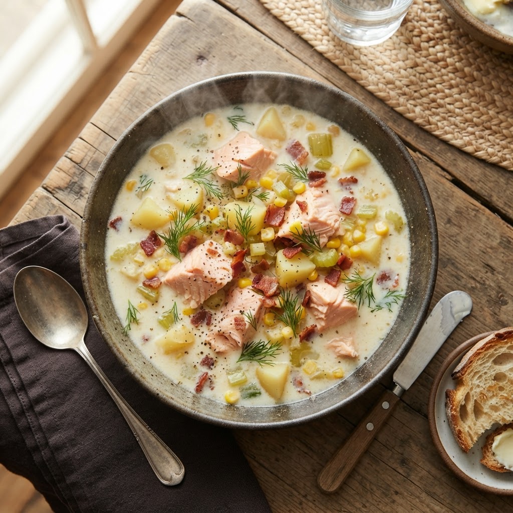 Creamy Salmon Chowder