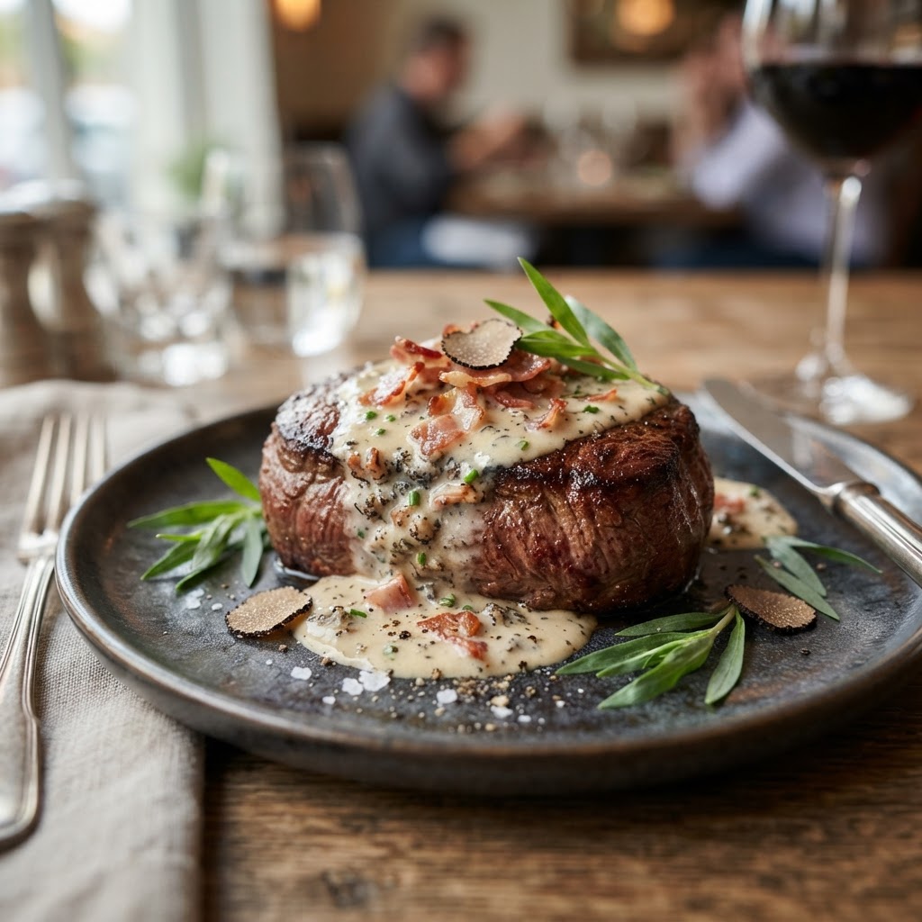 Pancetta Truffle Cream Sauce