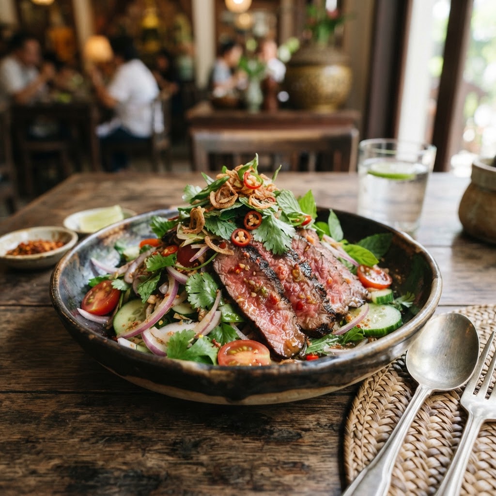Yam Nuea (Thai Beef Salad)