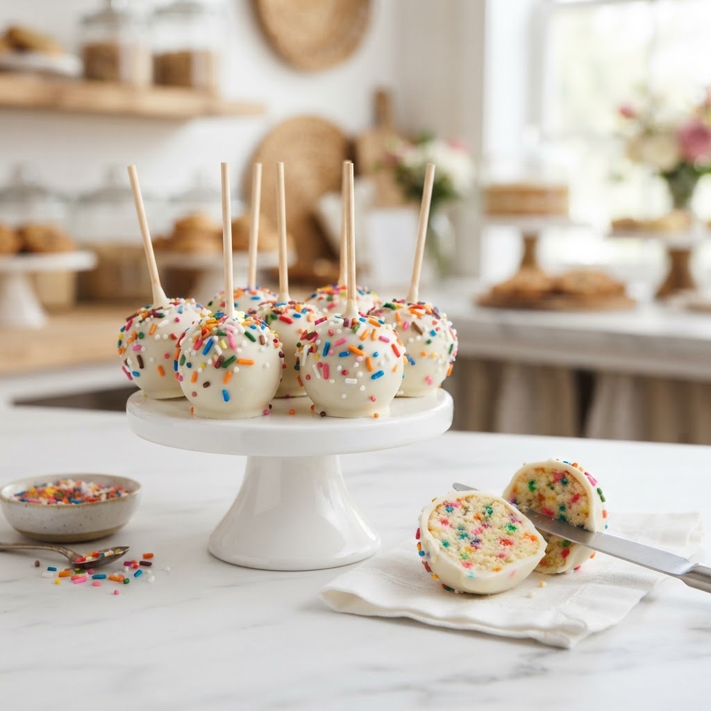 Birthday Cake Pops