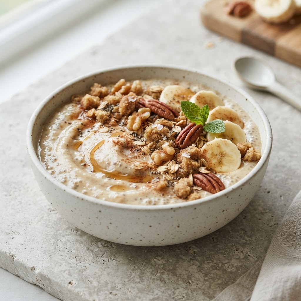 Banana Bread Smoothie Bowl