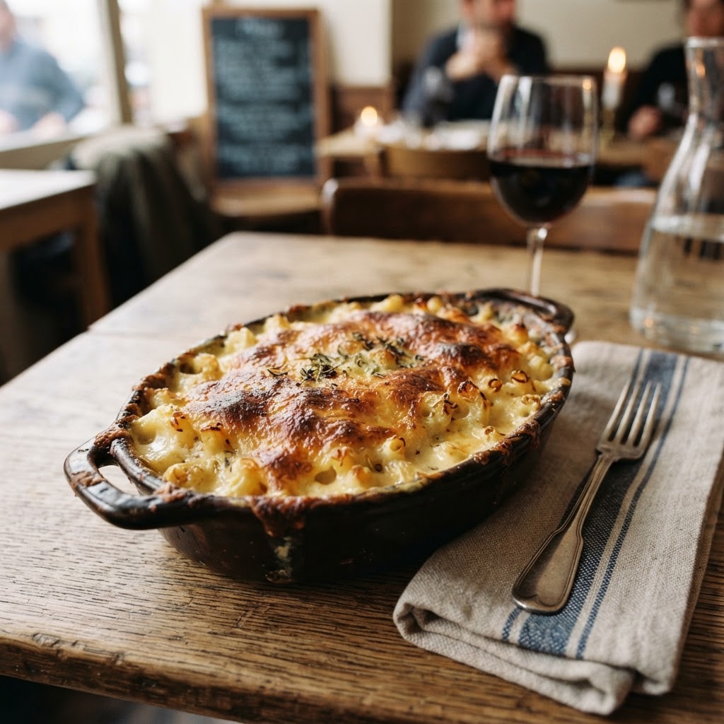 French Gratin de Macaroni