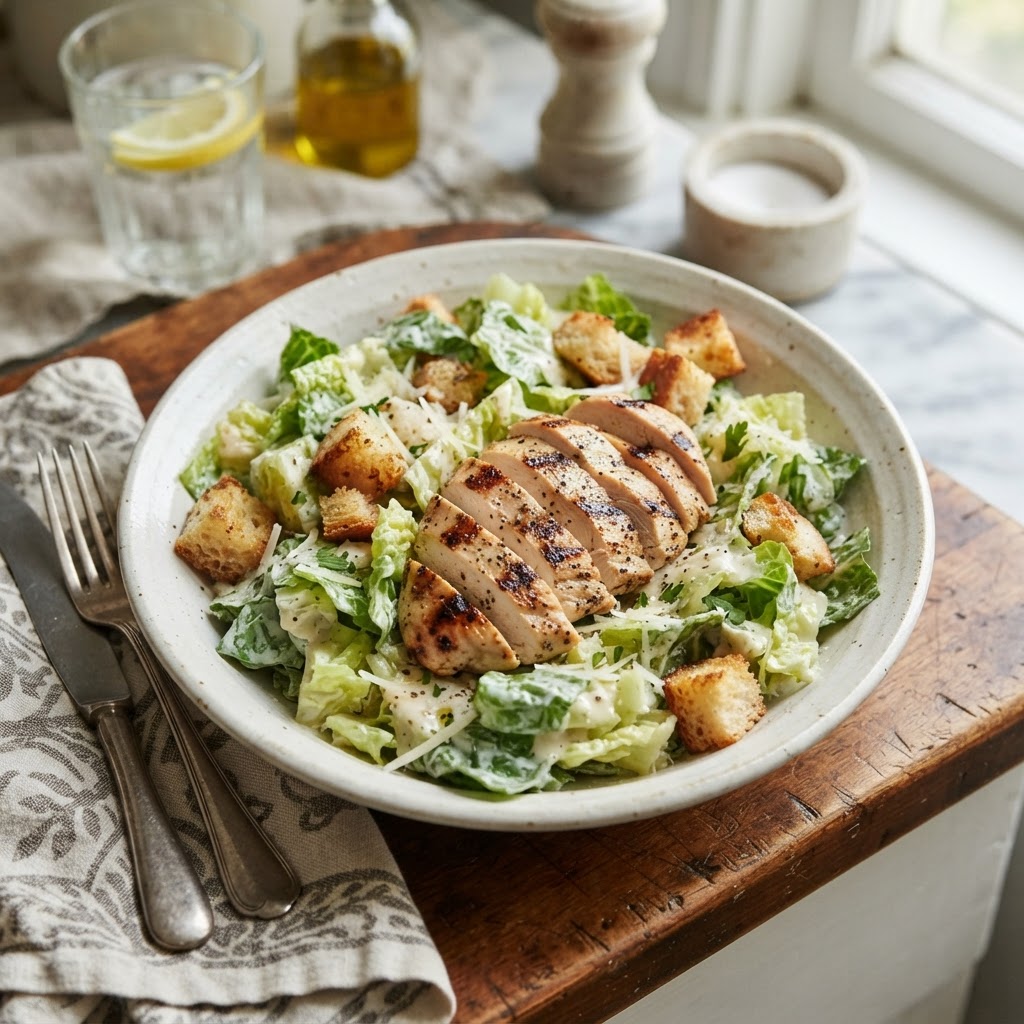 Classic Chicken Caesar Salad
