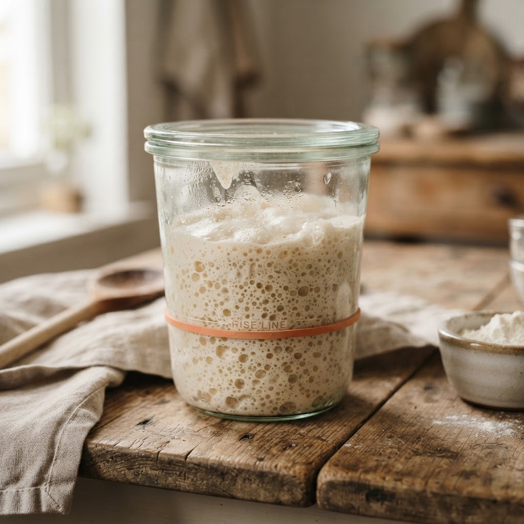 Sourdough Starter from Scratch