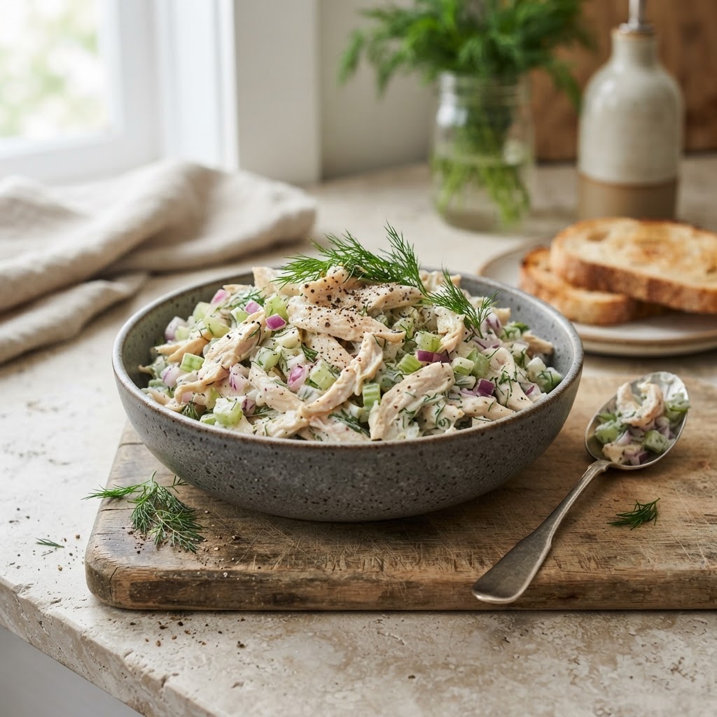 Classic Dill Chicken Salad