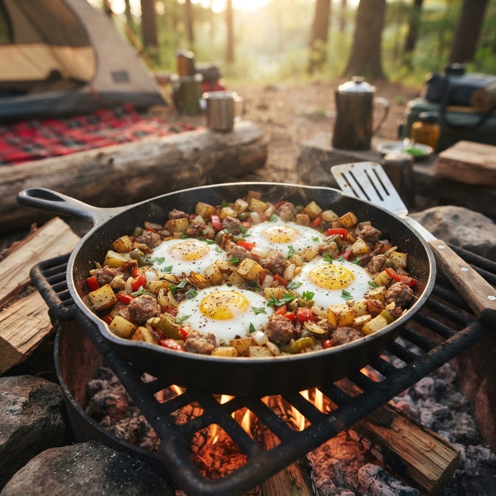 Campfire Breakfast Hash